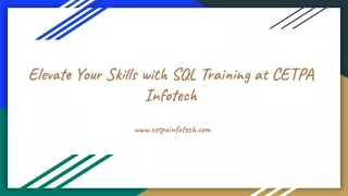 SQL Training in Noida