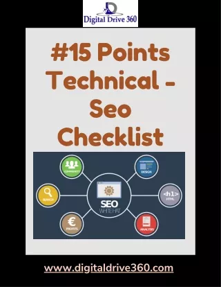 #15 Points Technical - Seo Checklist
