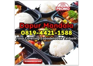 HALAL! CHAT 0819-4421-1588 Harga Jasa Catering Ramadhan Depok Kalimulya