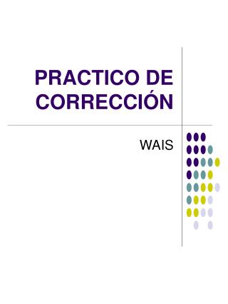 PRACTICO DE CORRECCIÓN