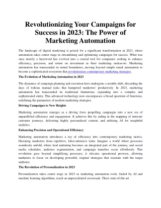 Revolutionizing-Your-Campaigns-for-Success-in-2023
