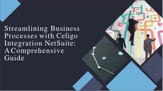 Netsuite celigo integration