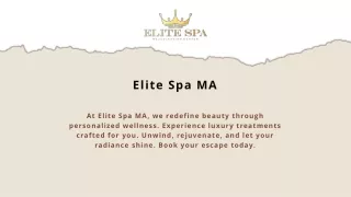 Medical Spa Salon Newton MA