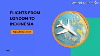 Indonesia Bound: World Tour Store's London to Indonesia Flight Experience