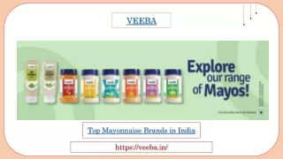 Top Mayonnaise Brands in india