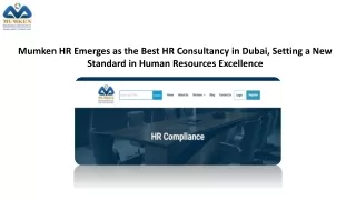 Best HR Consultancy in Dubai - Mumken HR