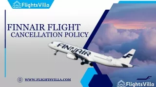 Finnair Flight Cancellation Policy