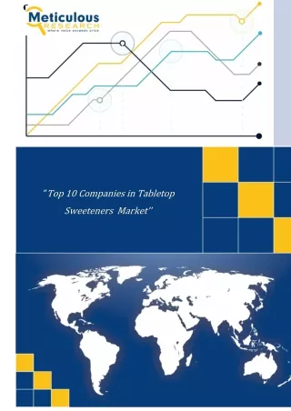 Top 10 Companies in Tabletop Sweeteners  Market