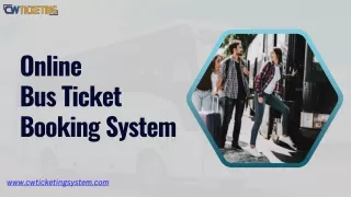 Online Bus Ticket Booking System