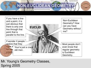 Mr. Young’s Geometry Classes, Spring 2005