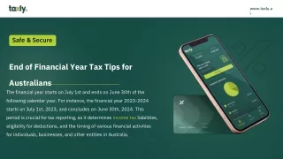 End of Financial Year Tax Tips for Australians__