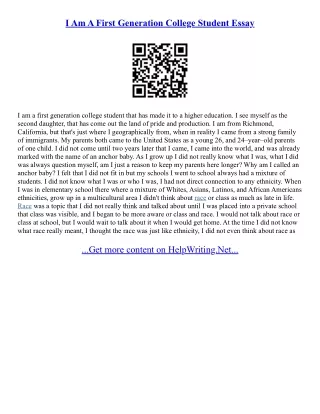 Financial Need Scholarship Essay Example