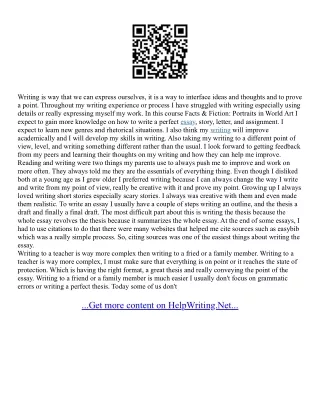 Best Website For Writing Essays