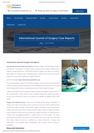 International Journal of Surgery Case Reports