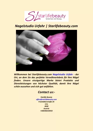 Nagelstudio Urfahr  Starlifebeauty.com