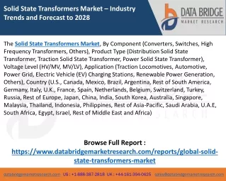 Solid State Transformers Market