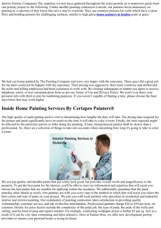 10 Signs You Should Invest in house painters in london