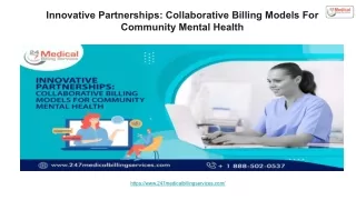 Collaborative Billing Models For Community Mental Health