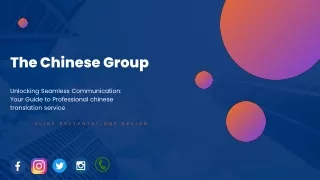 Unlocking Seamless Communication: Your Guide to Professional chinese translation service