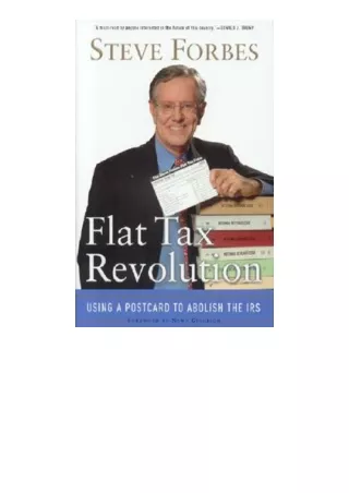 ✔️download⚡️ book (pdf) Flat Tax Revolution