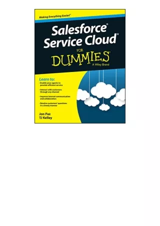 full✔download️⚡(pdf) Salesforce Service Cloud For Dummies