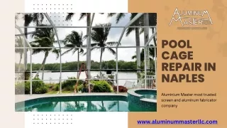 Professional Pool Cage Repair Service in Naples