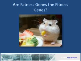 Are Fatness Genes the Fitness Genes?