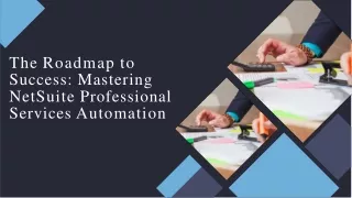 Netsuite Professional service automation