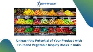 Unleash the Potential of Your Produce with Fruit and Vegetable Display Racks in India