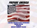 PREPARE AMERICA VISION