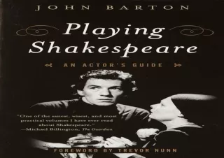 READ️⚡️[PDF]️❤️ Playing Shakespeare: An Actor's Guide (Methuen Paperback)