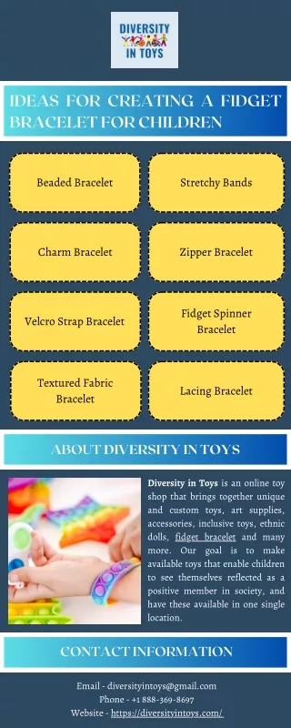 Ideas for Creating a Fidget Bracelet for Children