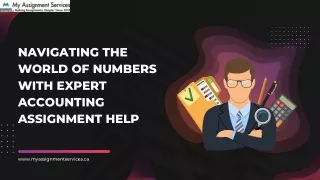 Navigating the World of Numbers with Expert Accounting Assignment Help