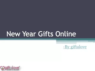 Joyful Beginnings: Explore the Best New Year Gifts Online