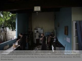 Brazil monks' message of humility