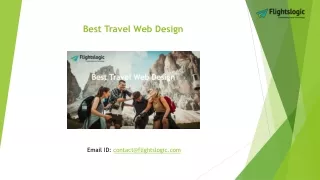 Best Travel Web Design