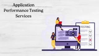 Application Performance Testing Services