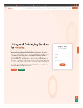 Top Meesho Listing Services in India