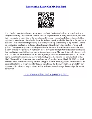 Online Essay Writing Service