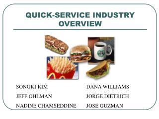 QUICK-SERVICE INDUSTRY OVERVIEW