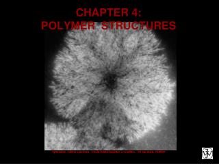 CHAPTER 4: POLYMER STRUCTURES
