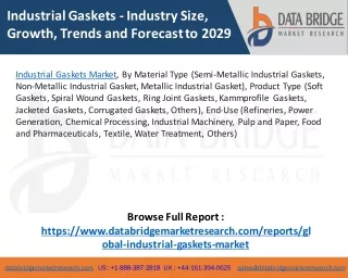 Industrial Gaskets Market