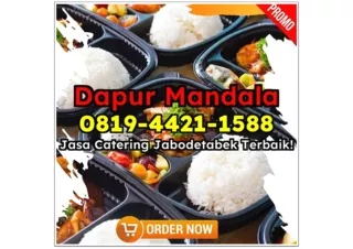 HIGIENIS! CHAT 0819-4421-1588 Ongkos Jasa Catering Sunatan Depok Limo