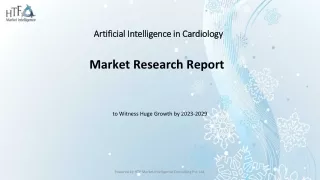 Artificial Intelligence in Cardiology Market - Global Trend and Outlook to 2029