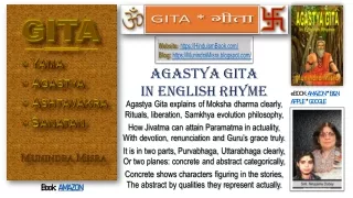 Agastya Gita in English rhyme