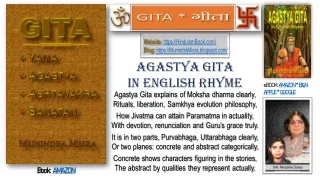 Summary of Gitas in English rhyme