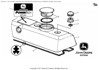 John Deere 5420 Tractor Parts Catalogue Manual (PC9425)