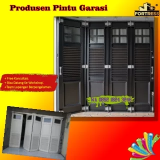 BERGARANSI..!! Wa 0852 1824 3246 Jasa Buat Pintu Carport Besi Geser Fortress Untuk Villa Di Palopo