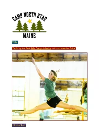 Girls Camp Maine (1)