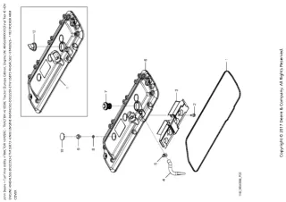 John Deere 6105RC Tractor (Europe Edition, Engine SN 4045UXXXXXX) (Final Tier 4) Parts Catalogue Manual (PC14031)